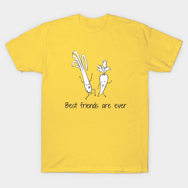 Best friends are ever T-Shirt by Berthox